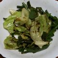 どれみ117's cooksnap of when they made ☆シンプルに塩で野菜炒め☆.
