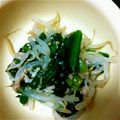 めー3134's cooksnap of when they made もやしほうれん草の和風ナムル.