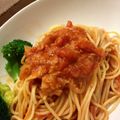 丸い恋人's cooksnap of when they made トンノ・パスタソース（ツナ＆トマト）.