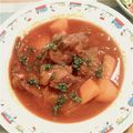 ponpontea1's cooksnap of when they made 牛肩ロースかたまりのトマト煮.
