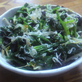 さらり＠ちゃちゃ's cooksnap of when they made ほうれん草とモヤシとシラスの海苔ナムル.
