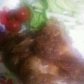 瞳・奏mama's cooksnap of when they made 定食屋さんの♡生姜焼.