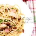 ととととむとむ's cooksnap of when they made キノコとベーコンの和風パスタ.