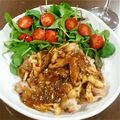 ∞まち∞'s cooksnap of when they made チキンソテー きのこ粒マスタードソース.