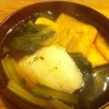 台所男's cooksnap of when they made 三河のお雑煮（我が家の場合）.