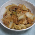 陽翔mam 's cooksnap of when they made 白菜とがんもとたまごのあったか煮.