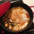 anhouse's cooksnap of when they made すっぱいキムチでキムチ鍋.