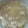 twokasa's cooksnap of when they made 白菜と卵のとろりんスープ.