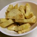 快くん's cooksnap of when they made レンジで！ほんのりダシダ味のさつま芋♪.