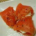 バファリス☆'s cooksnap of when they made 簡単おつまみ〜クリームチーズサーモン.