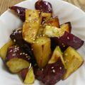 ☆☆☆かっちん☆☆☆'s cooksnap of when they made レンジとフライパンで簡単大学芋♪.