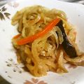 ユーロン's cooksnap of when they made 切干大根の煮物.