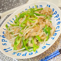 〜みみ〜's cooksnap of when they made 行列の中華屋の♡とろとろ餡もやし青椒肉絲.