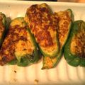 OMOTTEiN's cooksnap of when they made ピーマンの肉詰め・おろしポン酢.