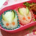 よcco's cooksnap of when they made ＊＊雪うさぎのお弁当＊＊【キャラ弁】.
