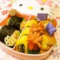 マッハママ's cooksnap of when they made お弁当に♪海苔とチーズの卵焼き.