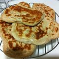 legkazuko's cooksnap of when they made フライパンで焼く天然酵母ナン.