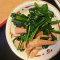 ケントラベラー's cooksnap of when they made 魚肉ｿｰｾｰｼﾞとほうれんそうのナムル.