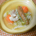 ✿まあちゃん✿'s cooksnap of when they made キャベツ一個分！土鍋であったかポトフ♪.