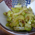 ピンクのたまご's cooksnap of when they made おジャコとセロリのおかか炒め☆.