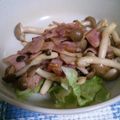 しらぽっち's cooksnap of when they made ベーコンしめじ×バターしょうゆ.