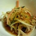 万華月's cooksnap of when they made 簡単♪もやしの中華サラダ.