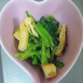 ますぺ's cooksnap of when they made 小松菜と油揚げの簡単辛子和え.