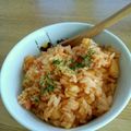 ちゃんぷん's cooksnap of when they made ベーコンと玉ねぎの混ぜ混ぜご飯♫.