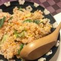 想羽ママ's cooksnap of when they made 簡単！鮭レタスチャーハン.