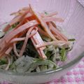 にゃぁくん's cooksnap of when they made ♡♥大根とハムの塩昆布サラダ♥♡.