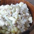 moonmellow's cooksnap of when they made 大根とひき肉のあんかけ丼.