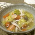くらら♪☆'s cooksnap of when they made 白菜とウインナーのオイスター煮.