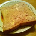 百合亜（´∀｀）'s cooksnap of when they made チーズケーキ風クリームチーズトースト.