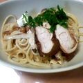 こけたん1981's cooksnap of when they made 簡単！しめじとチキンのクリームパスタ.