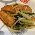Stacieee's cooksnap of when they made ほっと美味しい~小松菜と薩摩揚げの煮物.