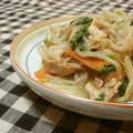 narimimama's cooksnap of when they made 豚ともやしの中華風炒め.