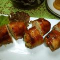 サボテンの母's cooksnap of when they made 肉巻きおにぎり.