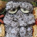 hirotofumi's cooksnap of when they made キャラ弁☆ゲゲゲの鬼太郎のぬりかべ.