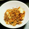 ころぽんりさまま's cooksnap of when they made こども大好き！ひき肉キムチ♪.