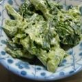 猫のミイヤ's cooksnap of when they made 菜の花辛子マヨ和え.