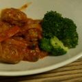 三つ子516's cooksnap of when they made 肉団子のトマト煮込み.