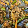 まゆ◎♪'s cooksnap of when they made 辛くない麻婆茄子.