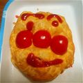 ☆ＨＩＦｕ★'s cooksnap of when they made アンパンマンキャラオムライス.