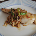 lillamii's cooksnap of when they made たらのえのきバター添え.
