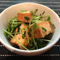 s☆kitchen's cooksnap of when they made 厚揚げと豆苗の胡麻ドレッシング炒め.