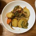 クック49L4Ho☆'s cooksnap of when they made ゴーヤとじゃがいものバターじょうゆ.