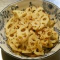 shibainu1's cooksnap of when they made レンコンのマスタード醤油炒め.