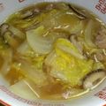 女郎花's cooksnap of when they made ☆*+白菜と水菜のあんかけラーメン+*☆.