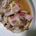 しらぽっち's cooksnap of when they made 白菜とベーコンの炒め物.