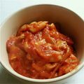 sweet326's cooksnap of when they made 鶏肉のトマト煮込み.